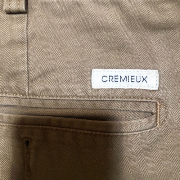 Daniel Cremieux Pants 36x34 Mens Beige Chino Pockets Straight Leg Flat F… - Picture 4 of 4